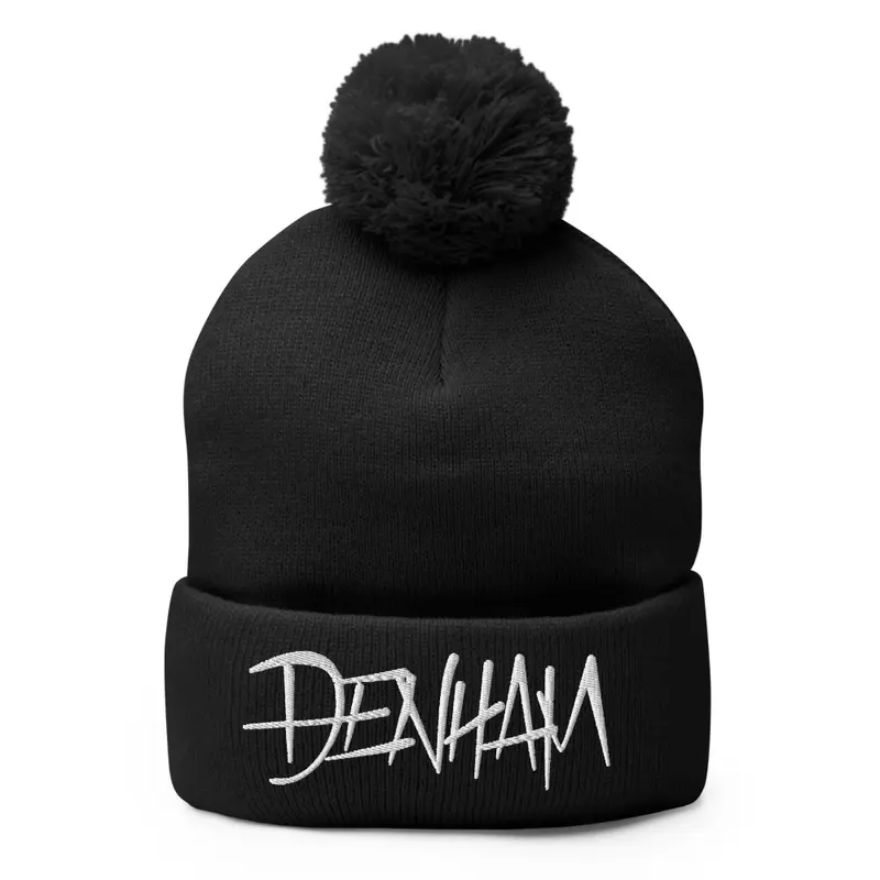 Denham 2 Colored Pom Beanie